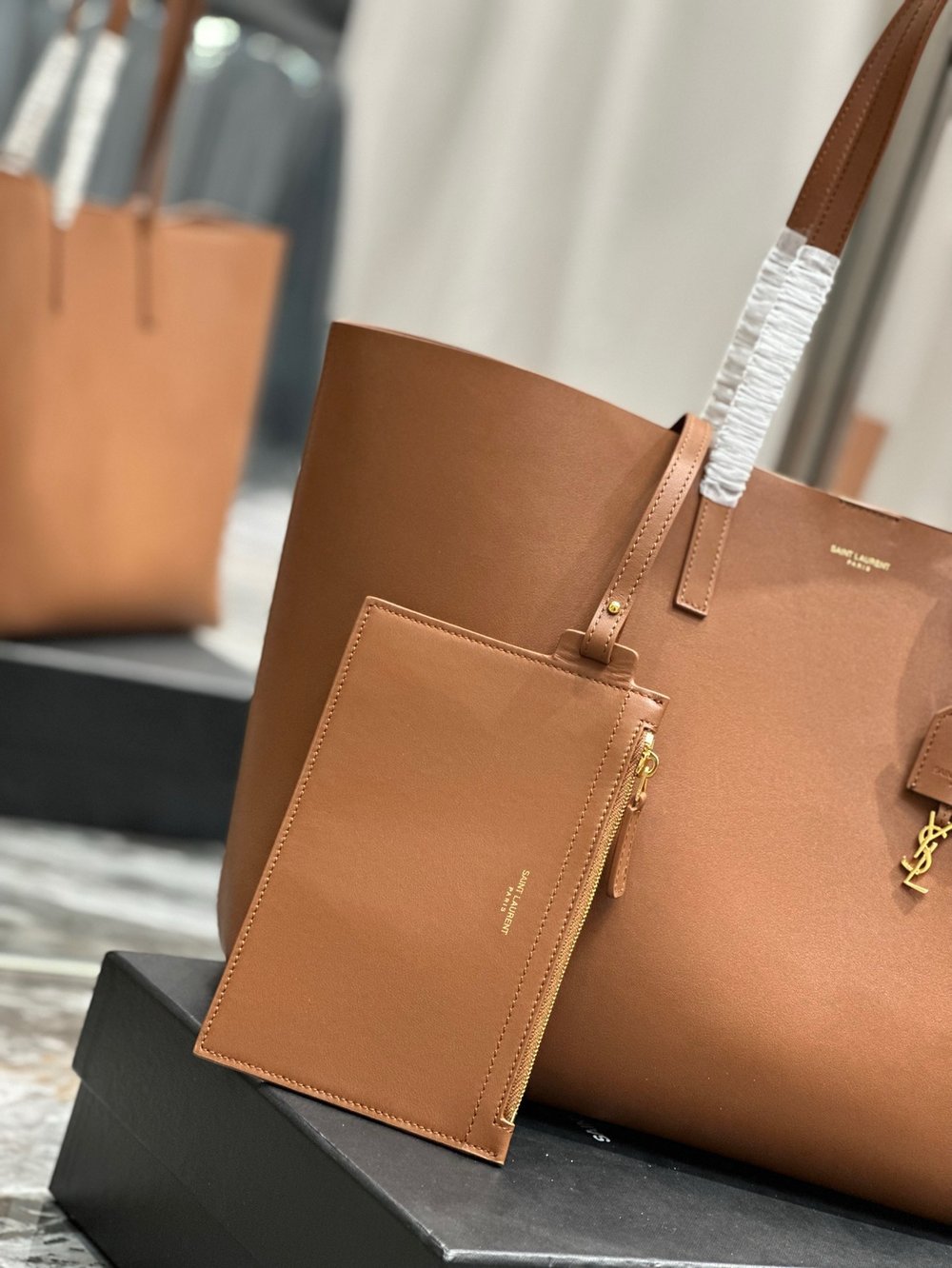 YSL Plain Tote