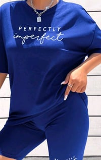 Perfectly Imperfect T Shirt & Matching Shorts 