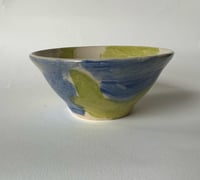 Image 1 of Blue and green bowl