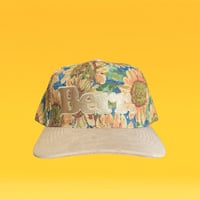 Image 2 of BERR LOGO TAPESTRY SNAPBACK {FLORAL}
