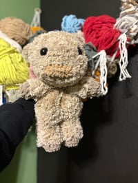 Image 2 of Fuzzy crocheted bear 