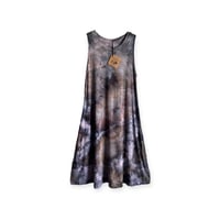 Image 1 of M Tank Pocket Dress in Neutral Watercolor Ice