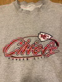 Image 2 of Vintage Kansas City Chiefs Crew (XL)