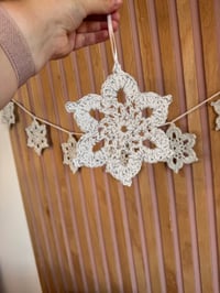 Image 2 of SNOWFLAKE TREE ORNAMANET