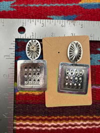 Image 2 of Square Concho Dangles