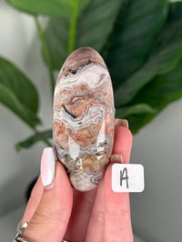 Image 1 of LARGE SANGRIA LACE AGATE SHIVAS
