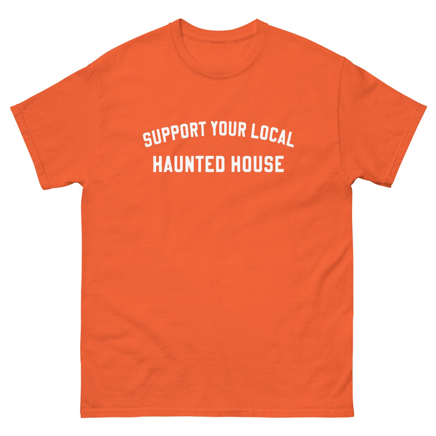 Image of Support Your Local Haunted House tee