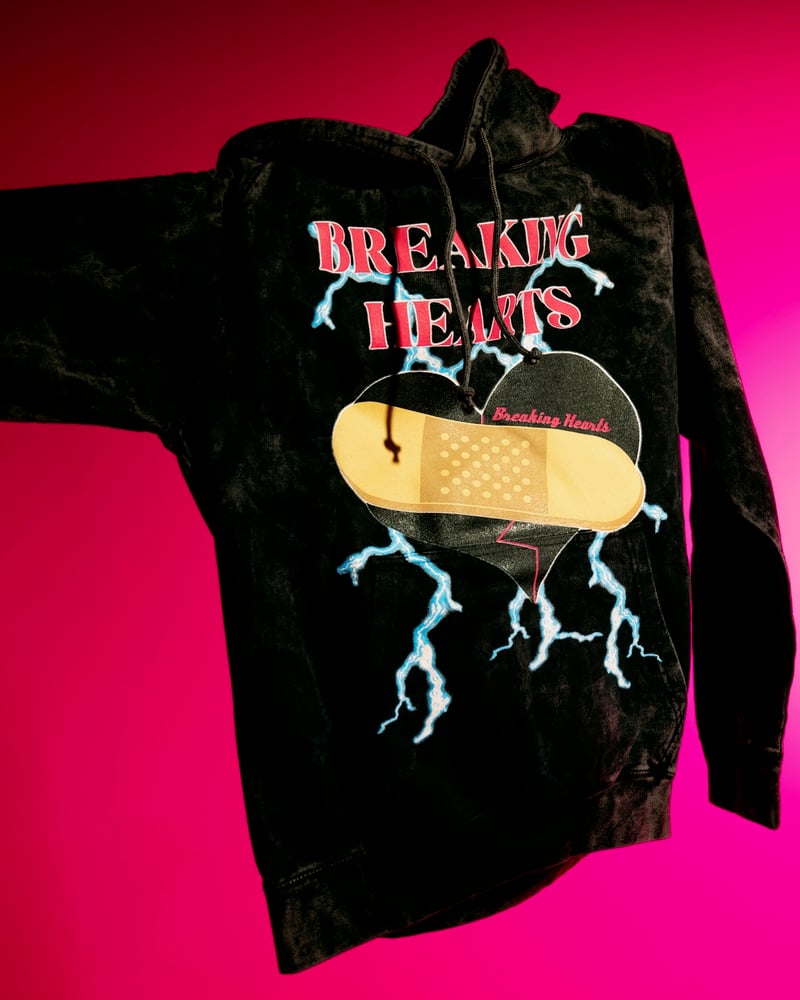 Image of Vintage Stonewash BHC hoodie (Pre Order )
