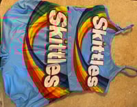 Image 3 of Skittles Crop Track Suit