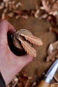 Image 6 of Feather-  Earrings 