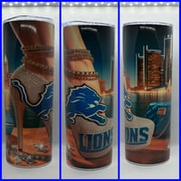 DETROIT LIONS TUMBLER 1