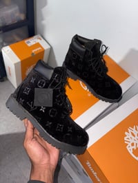Image 5 of Velvet Black Timberlands 