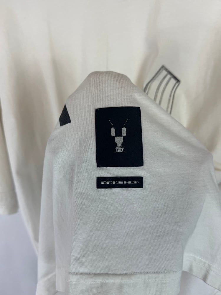 Image of Rick Owens Drkshdw Jumbo Natural Tee
