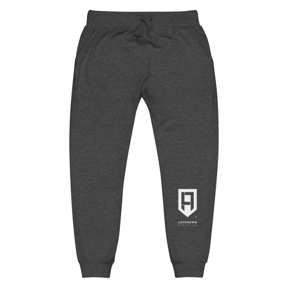 Image of White Shield Unisex Fleece Sweatpants