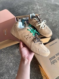 Image 2 of Miúmiú Suede N Sneakers