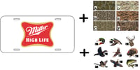 Image 1 of Miller High Life Build A Beer Plate