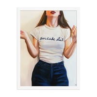 Image 5 of Pancake Slut Framed Print