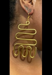 Vonda Wire Earrings Gold/Silver