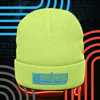 Image 1 of Dead CRT Ribbed knit beanie