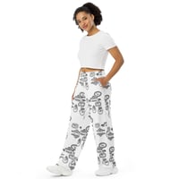 Image 1 of So Seen All-over print unisex wide-leg pants