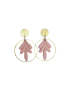 DUSTY ROSE MIKAYLA EARRINGS