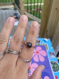 Image 1 of Labradorite wire wrapped ring #2