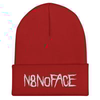 Image 2 of N8NOFACE Scratch Logo Cuffed Beanie (+ more colors)
