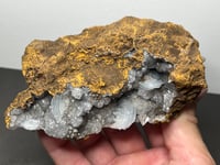 Image 11 of Blue Barite Geode | Morocco #2851