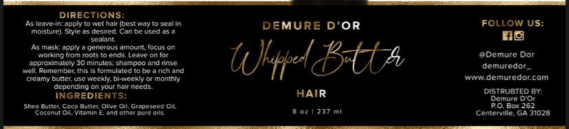 Image of Whipped Hair Butter