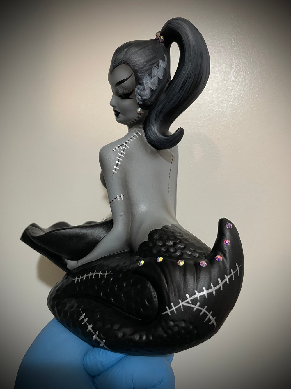 Classic Frankenstein Vintage Ceramic Mermaid 