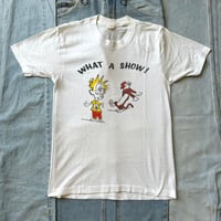 Image 1 of 1980s What A Show Calvin & Hobbes Sz M