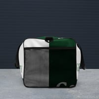 Image 6 of Geechee Unity Duffle Bag(Green/White)