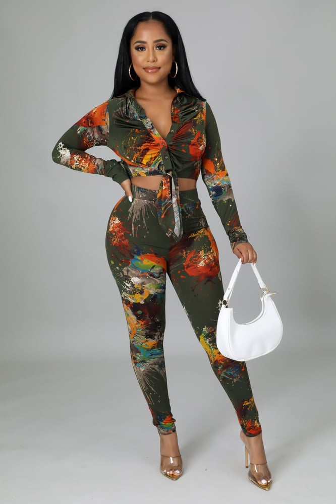 Image of Vision Of Art Legging Set