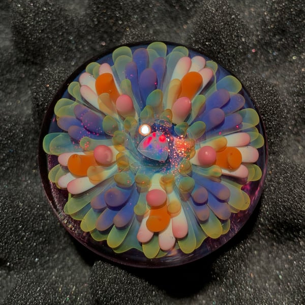 Image of Opal Basket Mini Paperweight / Pocket Stone 8