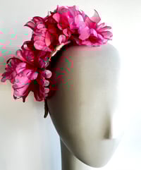 Image 2 of Pink flower headpiece   SOLD
