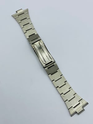 Image of vintage roamer gents stainless steel watch strap,band,bracelet n.o.s,new,1970's.(RMR-01)