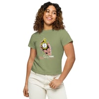 Image 10 of Women’s HEALING PROCESS high-waisted t-shirt
