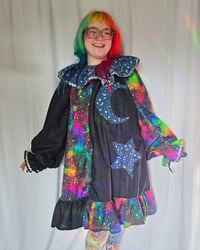 Image 2 of Rainbow space dress "XL"