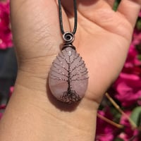 Image 1 of Rose Quartz Tree 🌳💗