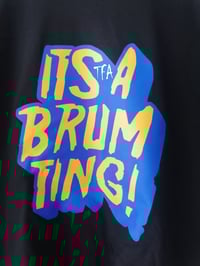 Image 2 of TFA "IT'S A BRUM TING" Black TShirt  Graffiti Style