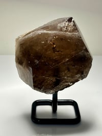 Image 14 of Smoky Quartz Natural Point With Rainbows On Stand | Brazil #2650