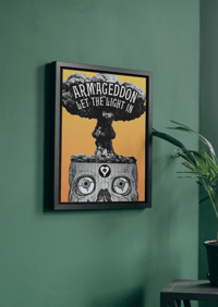 Image 3 of Alkaline Trio - Armageddon 11x17 inch high quality art prints