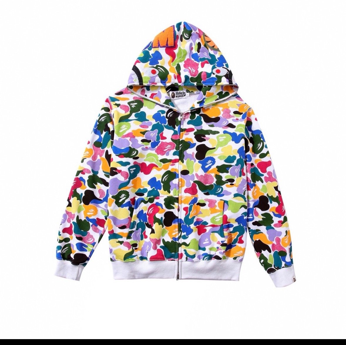 Rainbow bape shirt best sale