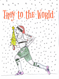 Troy to the World Card