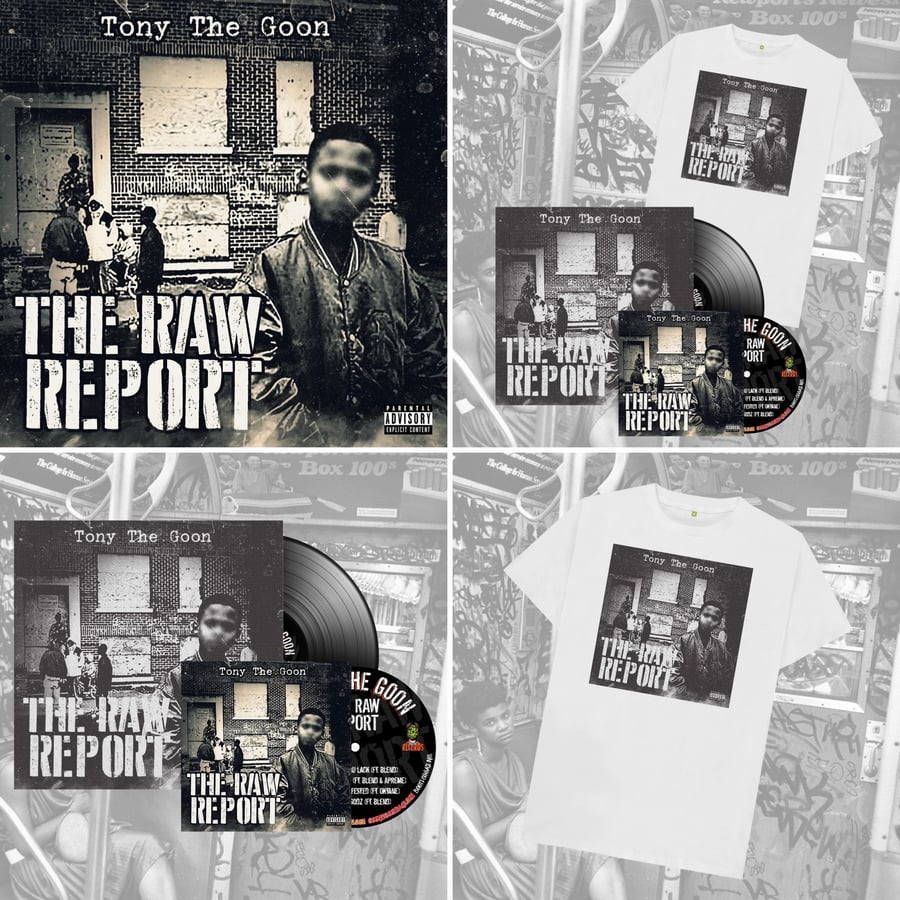 Image of Tony The Goon - The Raw Report EP