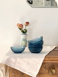 Image 5 of Lot de 6 coupelles en verre taillé