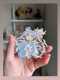 Image 3 of Chibi Cosmos Enamel Pin 