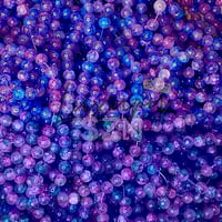 8mm Marble Pink/Blue