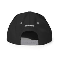 Image 2 of Snapback Hat - Black/Grey