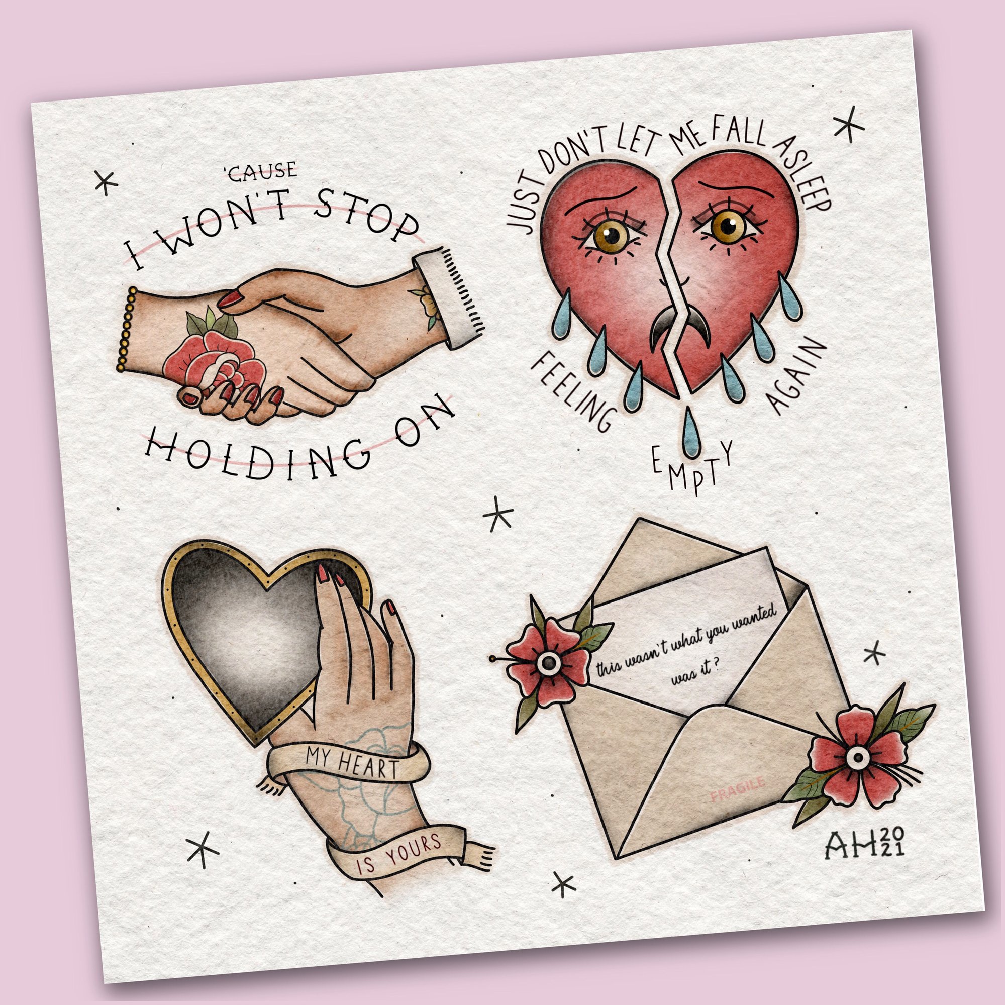 awkif print angelmakesthings